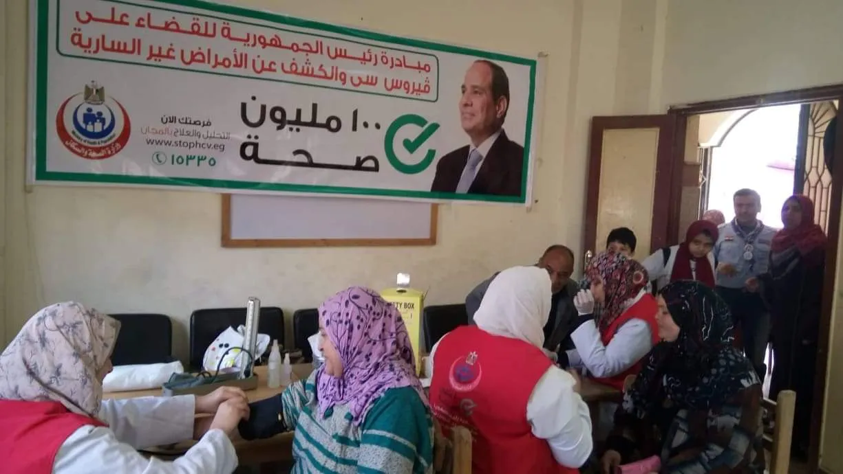 كم يبلغ عدد المفحوصين بحملة 100 مليون صحة؟