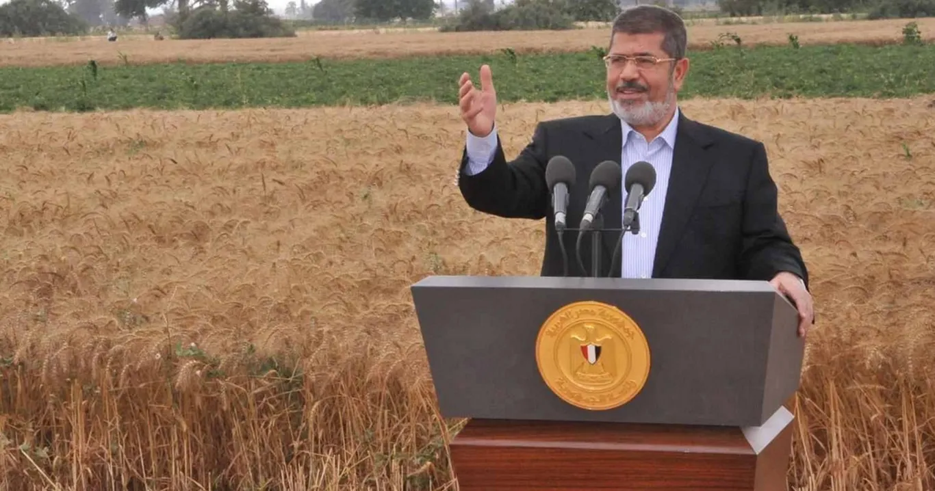 فبركة من زمن فات: تصريحات الرئيس مُرسي عن نِسبة زيادة محصول القمح 