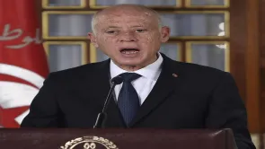 فيديو خطاب الرئيس التونسي الداعم لفلسطين 