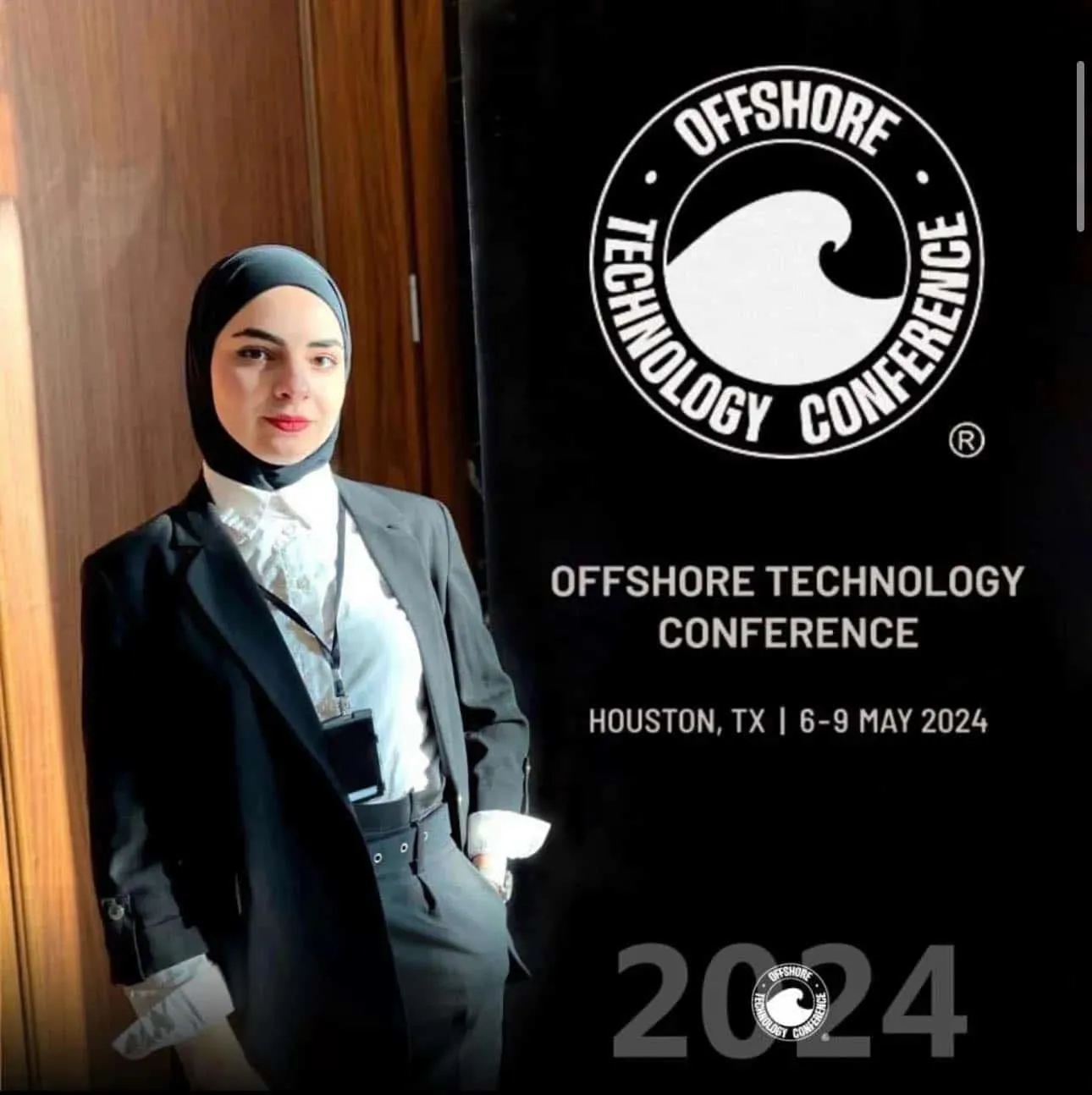 الادعاء بفوز طالبة عراقية كأفضل باحثة في مؤتمر النفط بهيوستن الأمريكية 